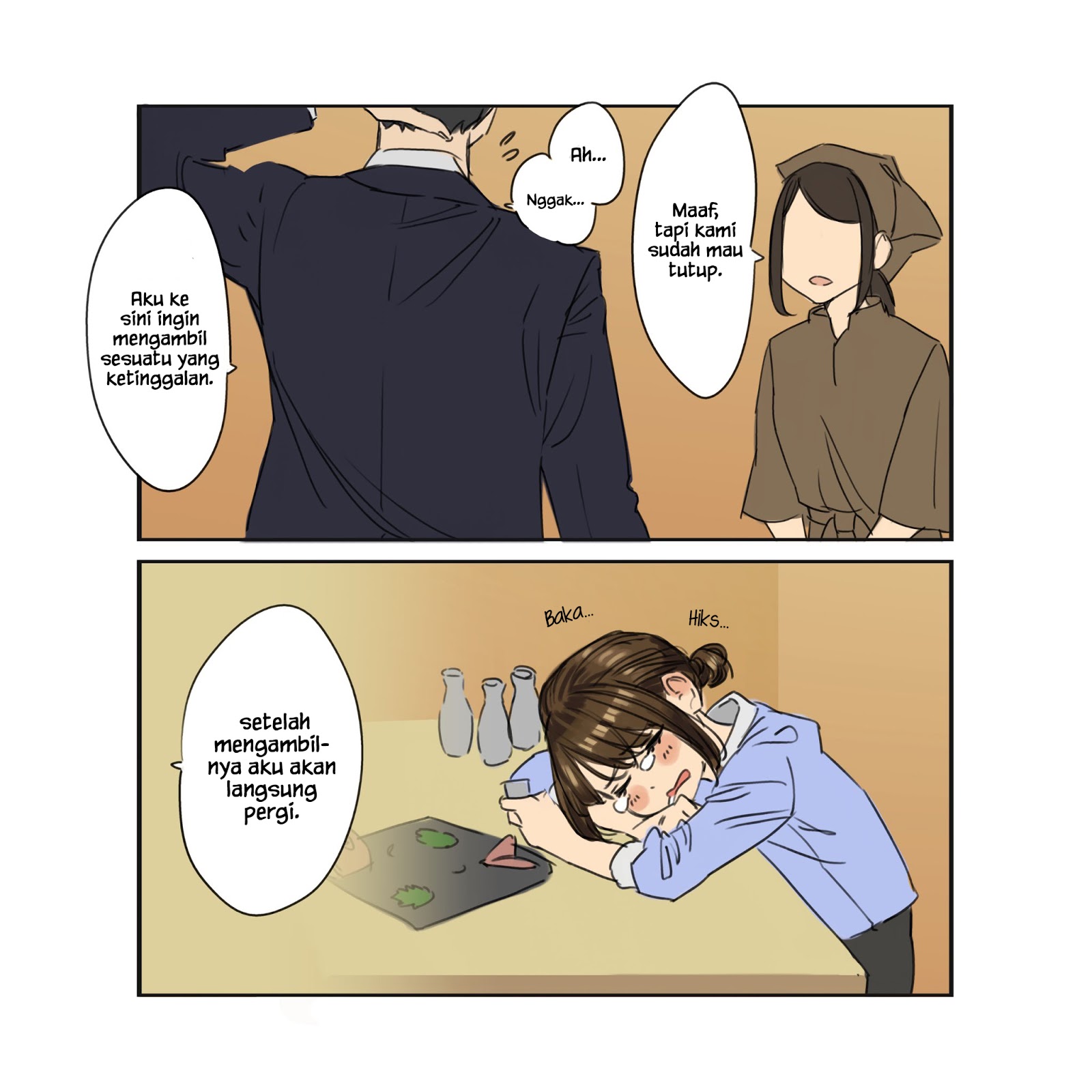 Senpai Is Mine Chapter 005 Gambar 1